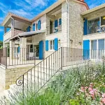 Vila Sterpazzi Near Porec With Heated Private Pool, Sea View, Jacuzzi And Sauna
