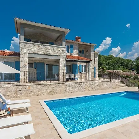 Villa Sterpazzi - Near Porec With Sea View, Private Jacuzzi, Sauna And Pool *